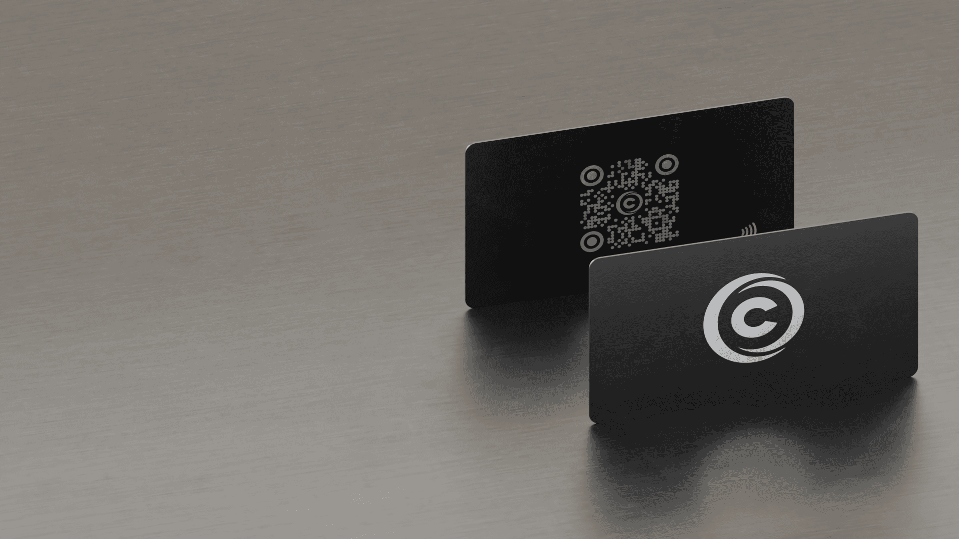 Digital business cards background
